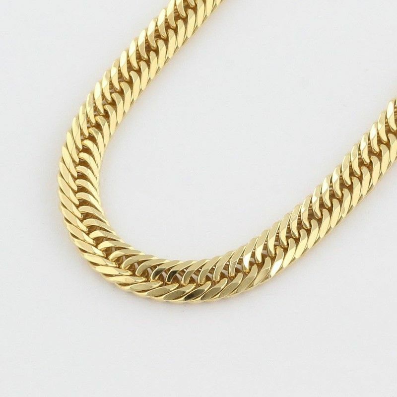 喜平 ネックレス K18 8面 トリプル 50cm 50g 造幣局検定刻印付き