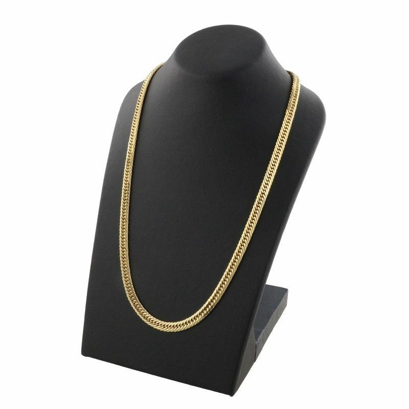 K18 ネックレス トリプル 8面 50g 60cm 造幣局検定刻印付き