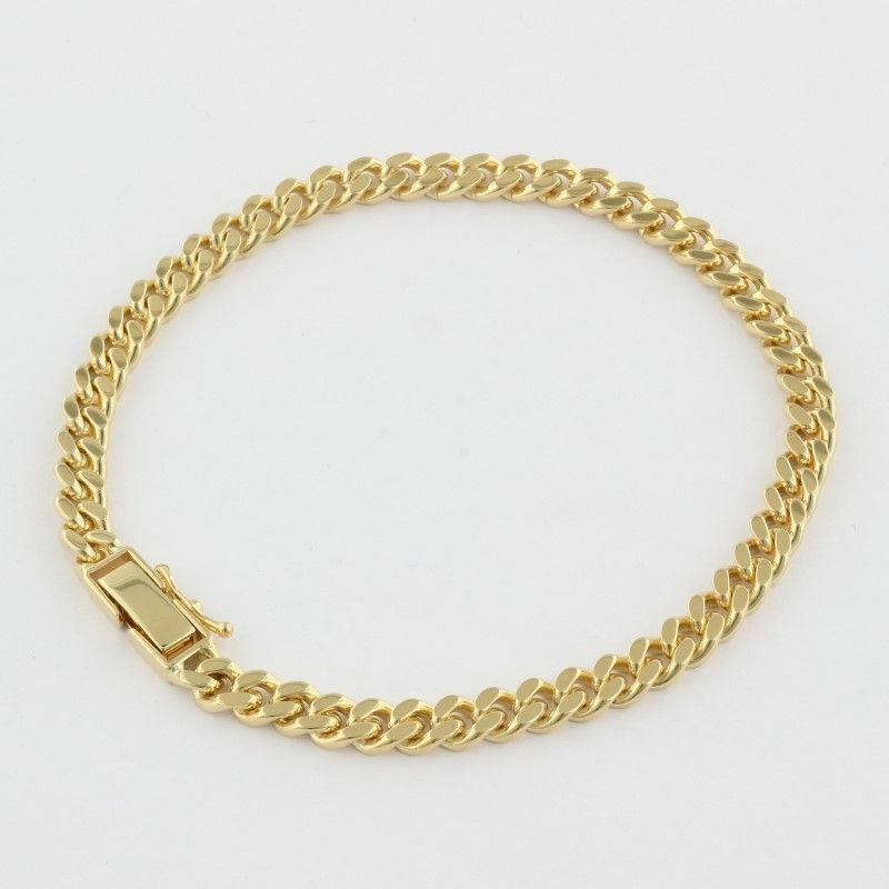 喜平 ブレスレット K18 2面 20cm 20g 造幣局検定刻印付き