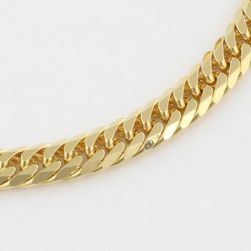 喜平 ブレスレット K18 6面 ダブル 18cm 10g 造幣局検定刻印付き