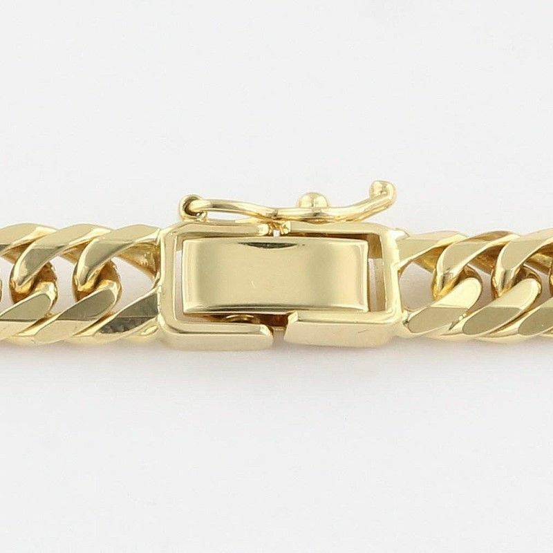 喜平 ブレスレット K18 6面 ダブル 18cm 20g 造幣局検定刻印付き