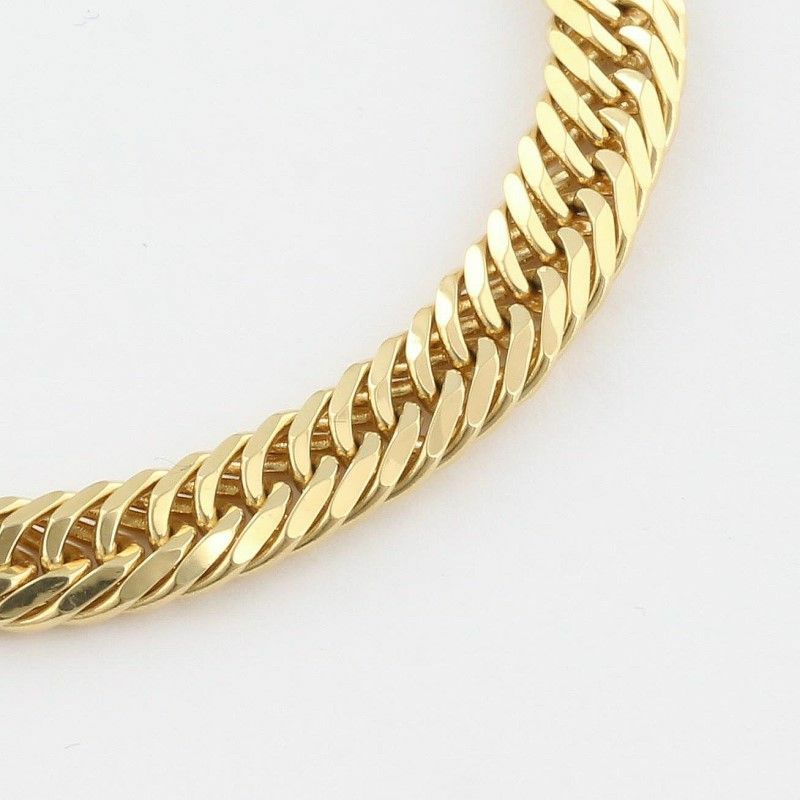 喜平 ブレスレット K18 8面 トリプル 18cm 20g 造幣局検定刻印付き