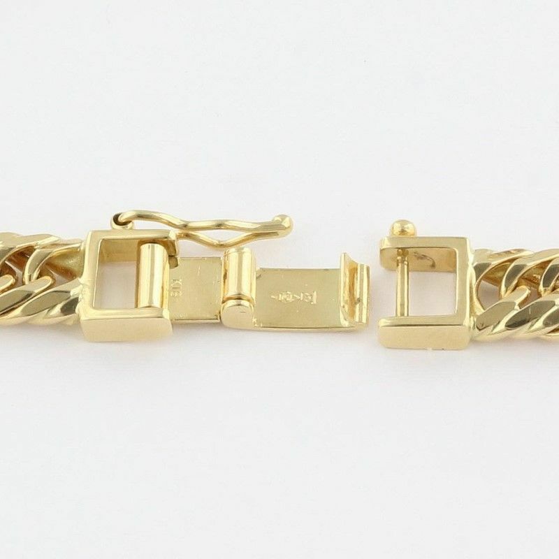 喜平 ブレスレット K18 8面 トリプル 18cm 20g 造幣局検定刻印付き