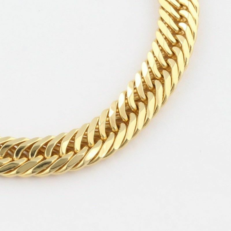 喜平 ブレスレット K18 8面 トリプル 20cm 30g 造幣局検定刻印付き