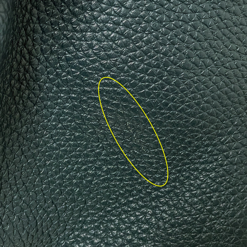HERMES エルメス ピコタンロックPM トリヨンクレマンス ハンドバッグ レディース ヴェールシプレ ダークグリーン ゴールド金具 Y刻印 中古