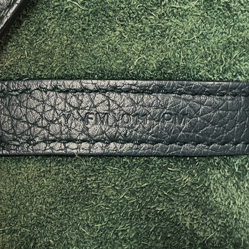 HERMES エルメス ピコタンロックPM トリヨンクレマンス ハンドバッグ レディース ヴェールシプレ ダークグリーン ゴールド金具 Y刻印 中古