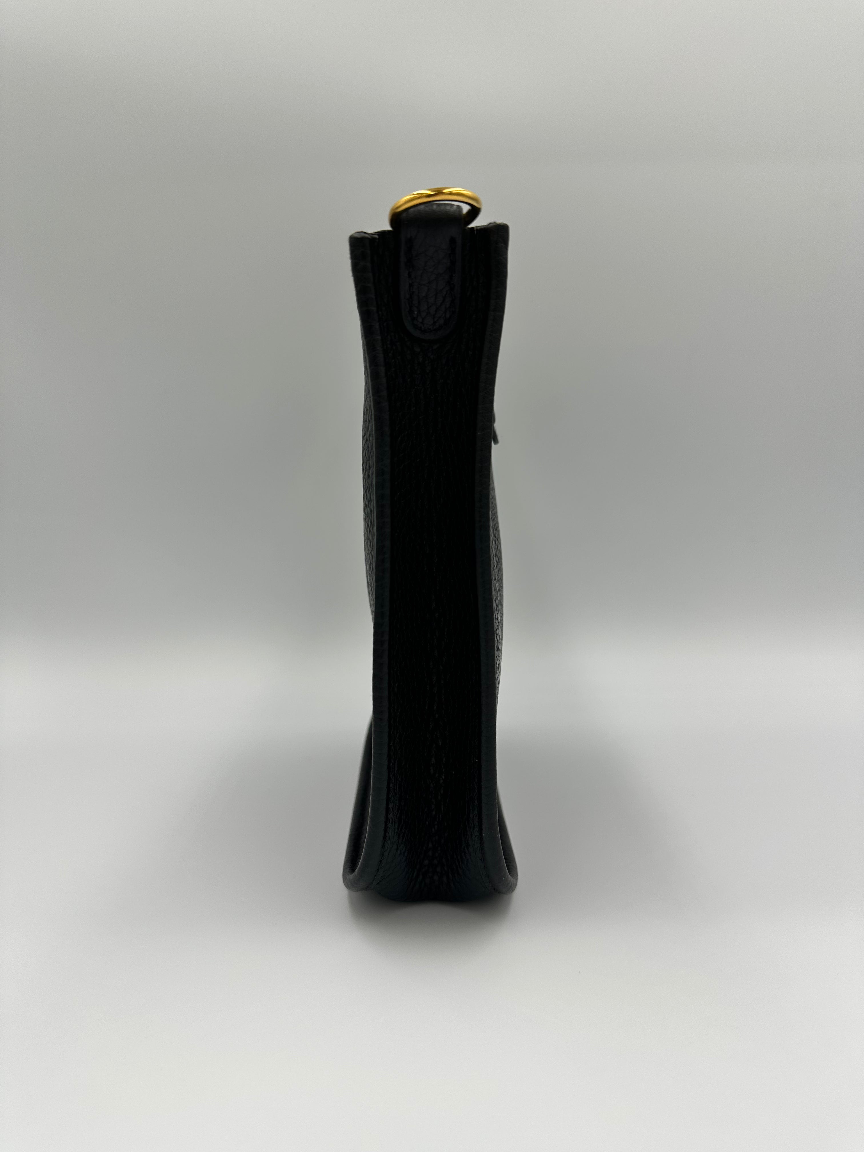 エルメス エヴリン16 TPM トリヨンクレマンス ブラック ゴールド金具 Y:2020年