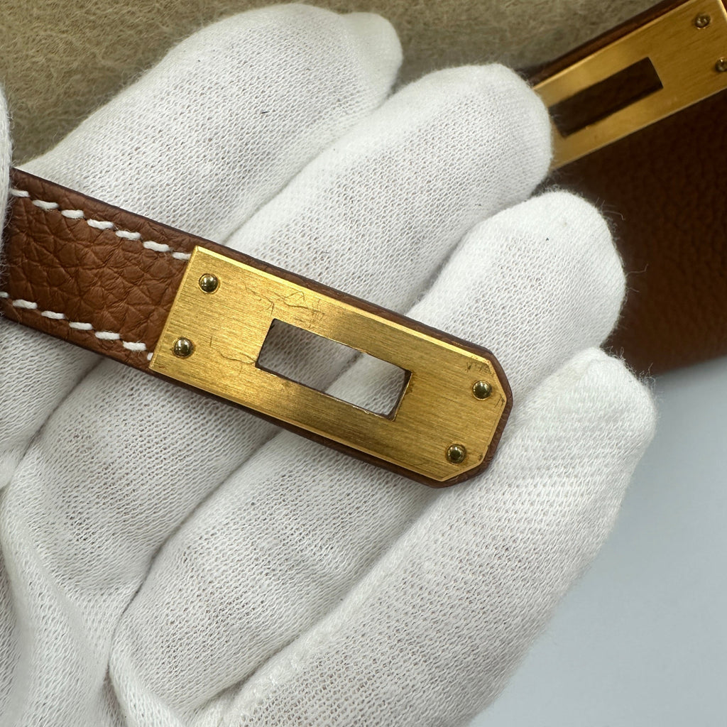 エルメス ケリー25 ゴールド (37) トゴ マットゴールド金具 K刻印 (2025)