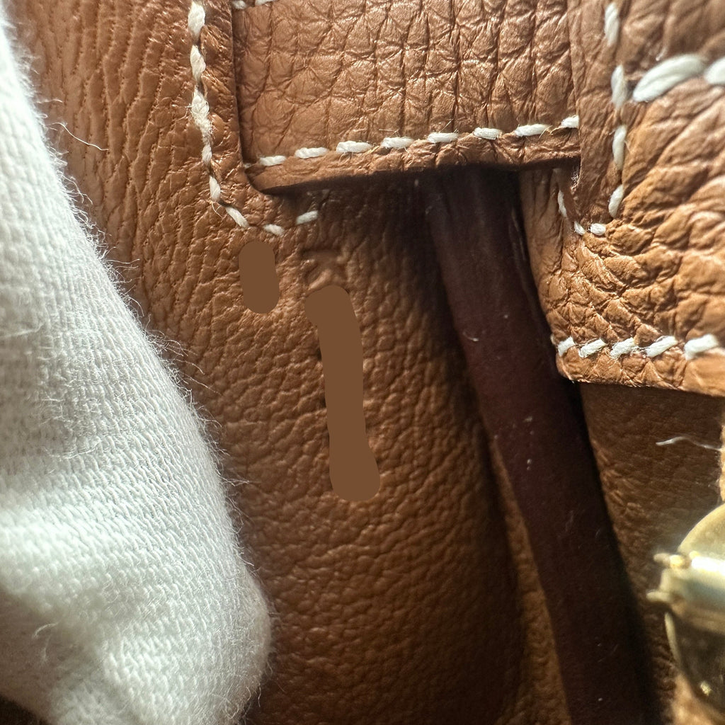 エルメス ケリー25 ゴールド (37) トゴ マットゴールド金具 K刻印 (2025)