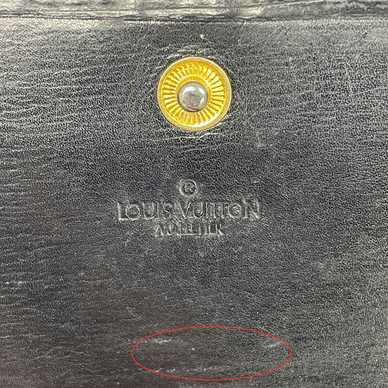LOUIS VUITTON ルイヴィトン エピ  折り財布 二つ折り財布 コンパクト 財布 レザー 中古