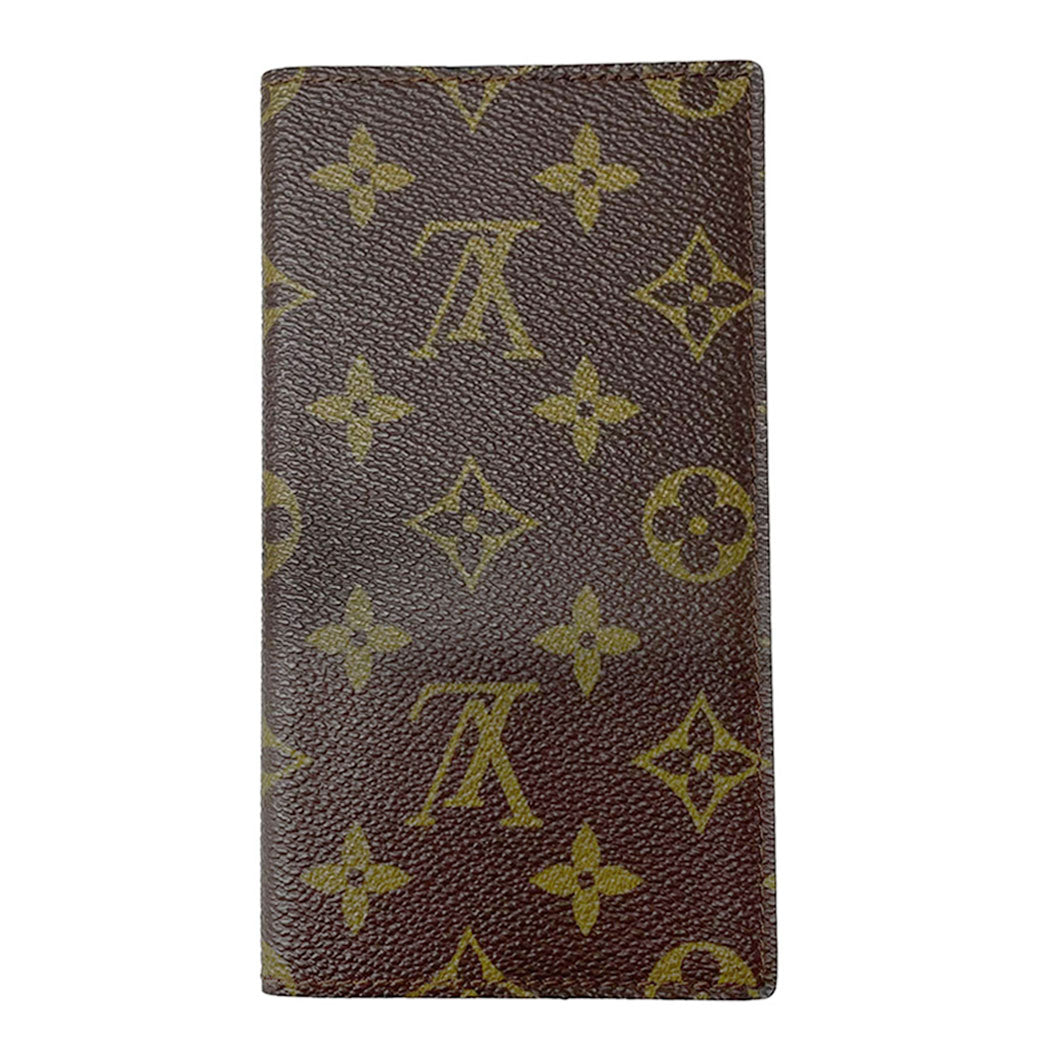LOUIS VUITTON ルイヴィトン モノグラム ポケットダイアリー 手帳カバー M56341 レディース 中古