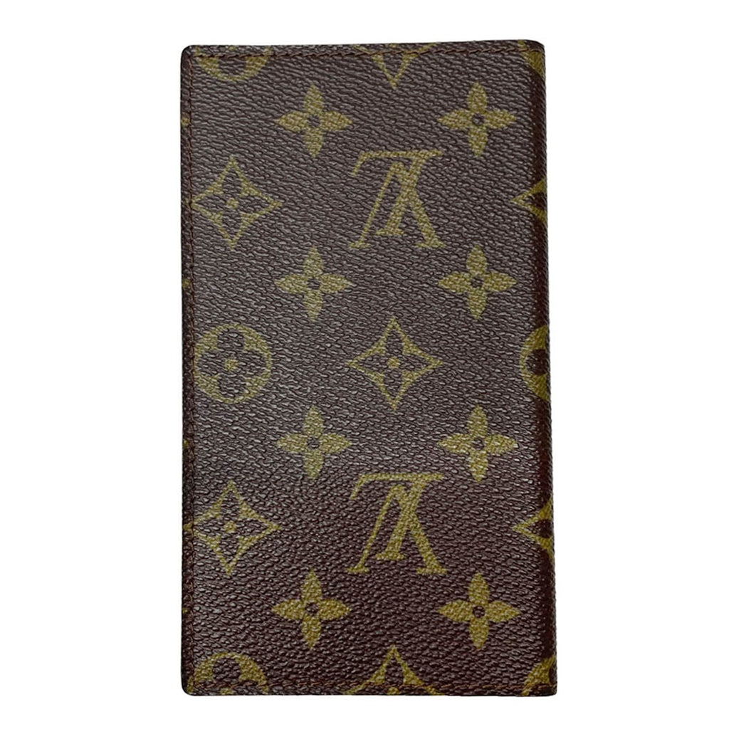 LOUIS VUITTON ルイヴィトン モノグラム ポケットダイアリー 手帳カバー M56341 レディース 中古