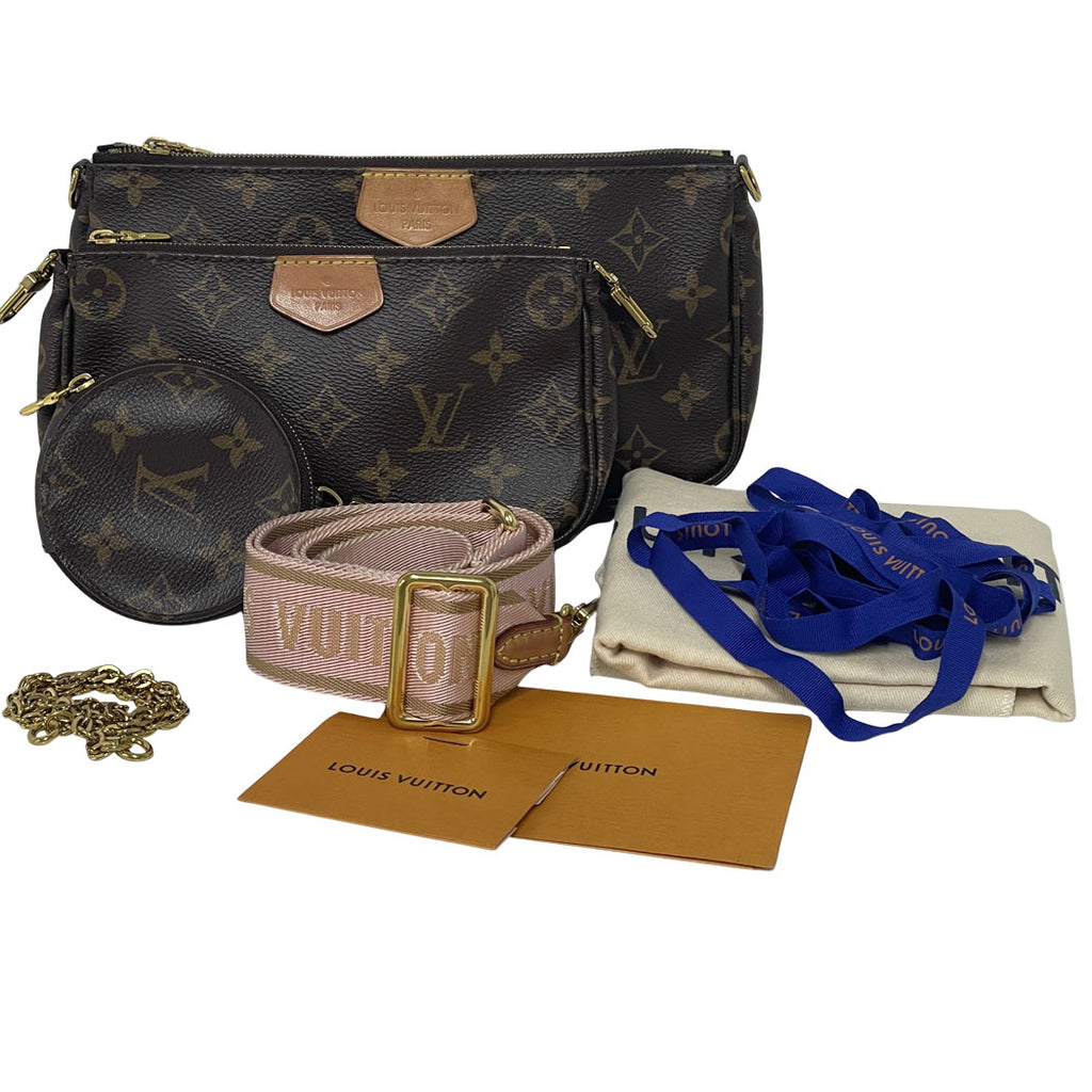 LOUIS VUITTON ルイヴィトン ミュルティ・ポシェット・アクセソワール モノグラム M44840 ショルダーバッグ レイディース