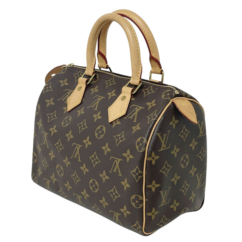 LOUIS VUITTON ルイヴィトン モノグラム スピーディ25 ハンドバッグ M41528 レイーディス 中古