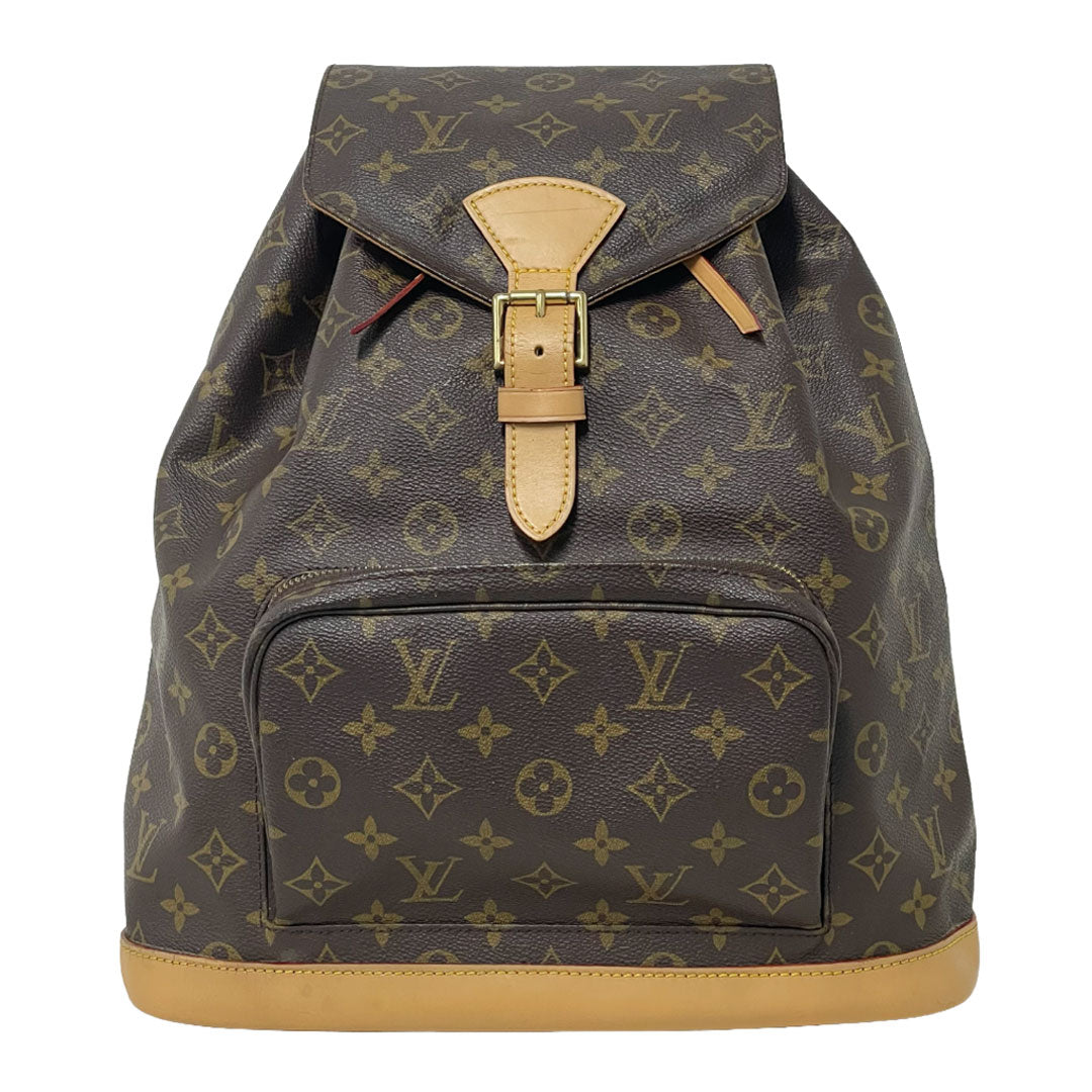 LOUIS VUITTON ルイヴィトン モノグラム モンスリGM  リュックサックM51135 中古