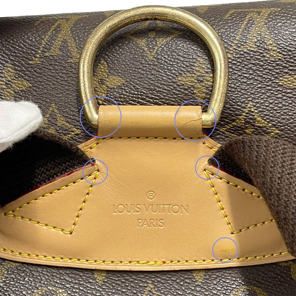 LOUIS VUITTON ルイヴィトン モノグラム モンスリGM  リュックサックM51135 中古