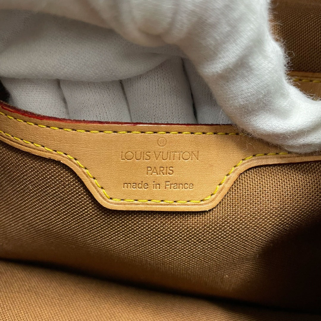 LOUIS VUITTON ルイヴィトン モノグラム モンスリGM  リュックサックM51135 中古