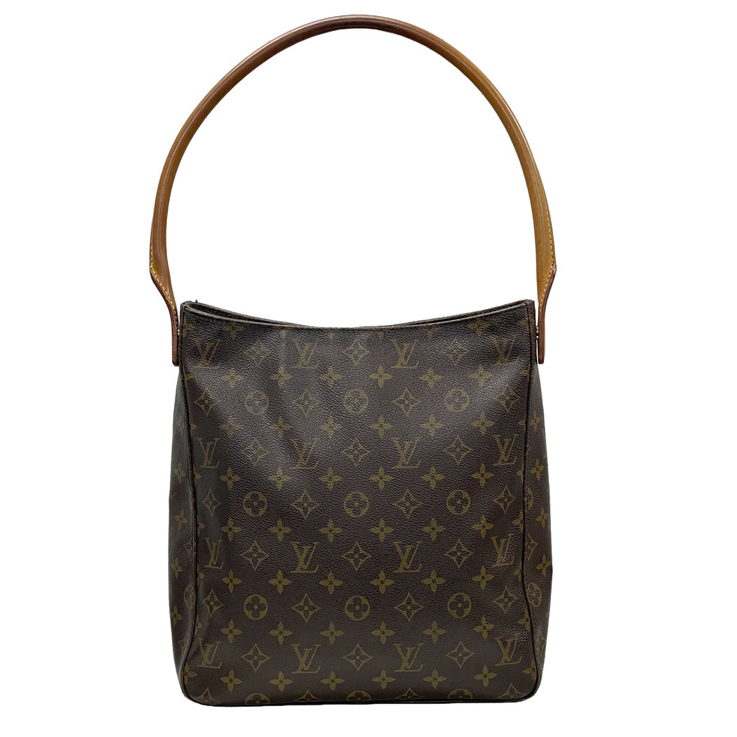 LOUIS VUITTON ルイヴィトン モノグラム ルーピングGM ショルダーバッグ M51145 レイーディス 中古