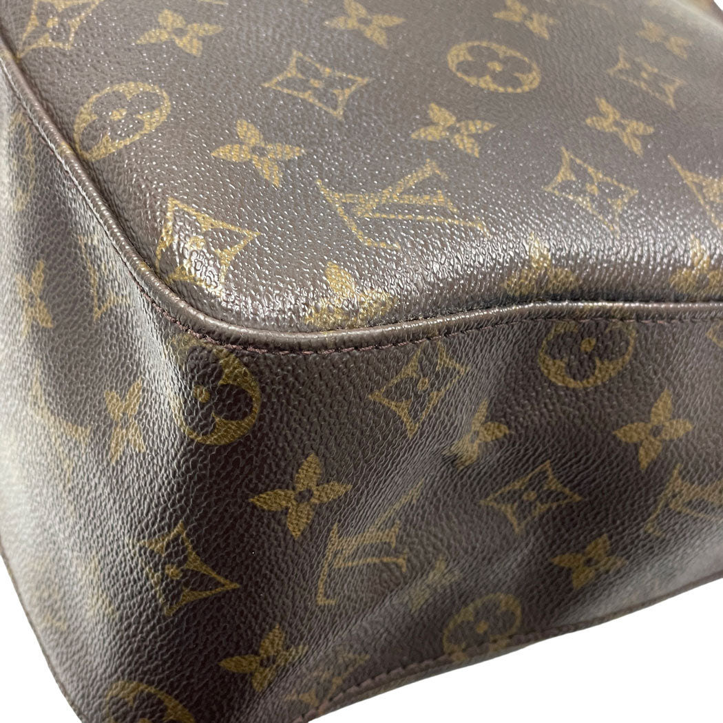 LOUIS VUITTON ルイヴィトン モノグラム ルーピングGM ショルダーバッグ M51145 レイーディス 中古