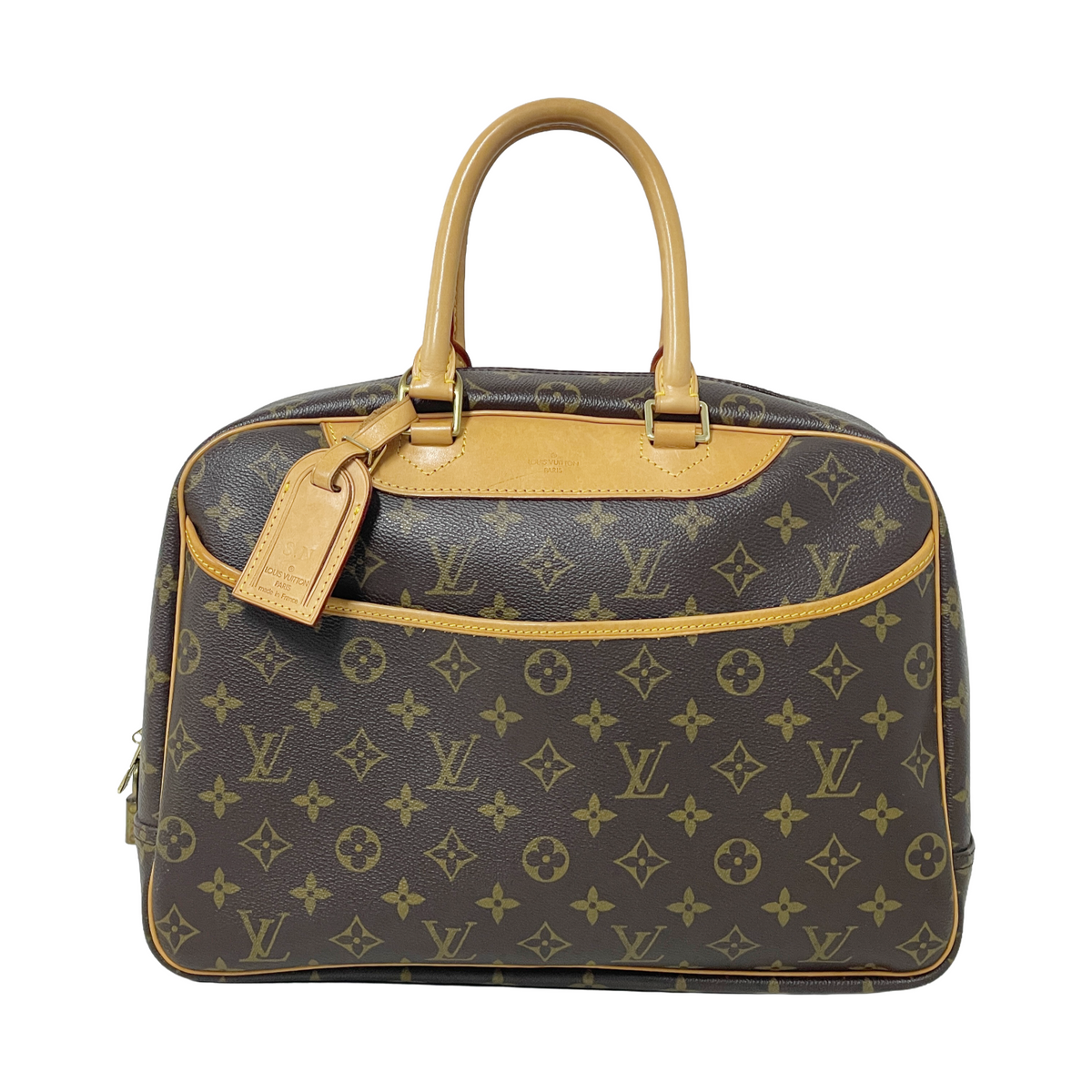 LOUIS VUITTON ルイヴィトン モノグラム ドーヴィル M47270 ハンドバッグ ボストンバッグ レディース 中古