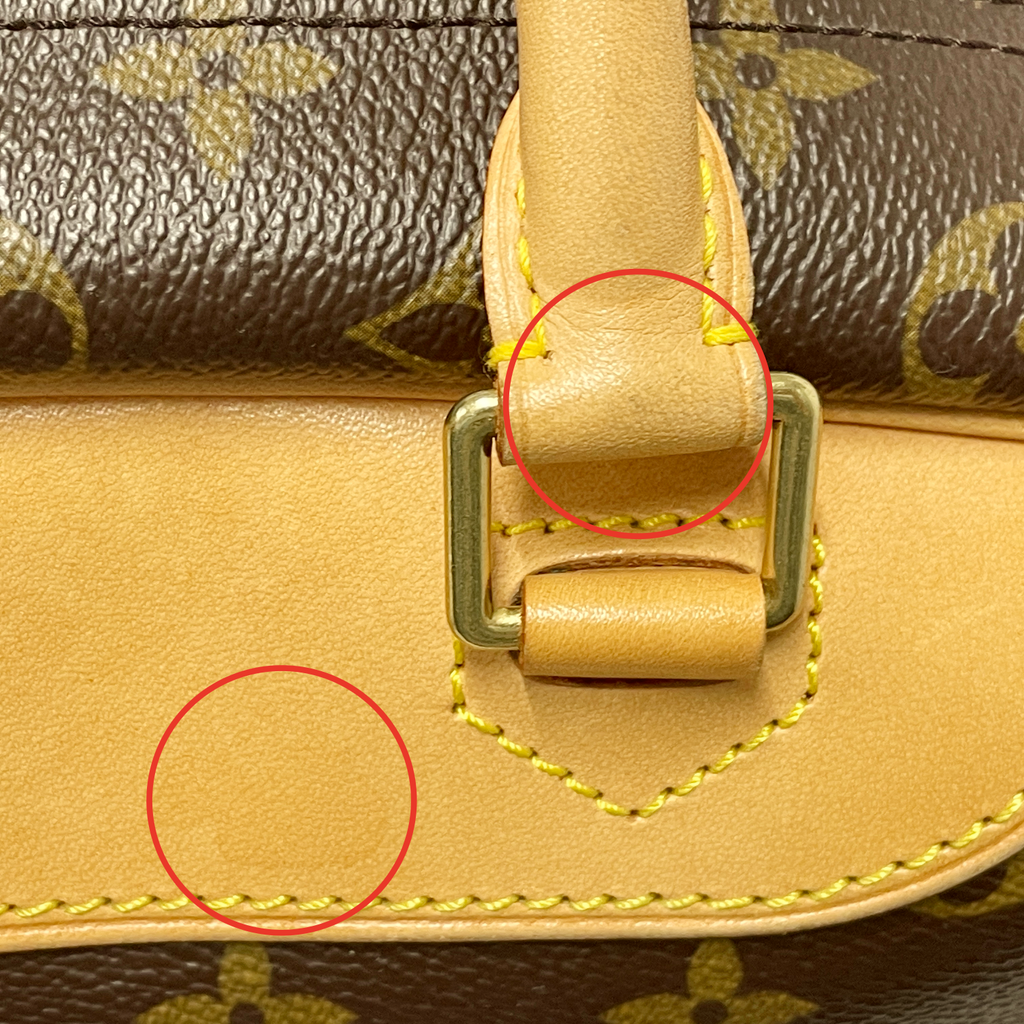 LOUIS VUITTON ルイヴィトン モノグラム ドーヴィル M47270 ハンドバッグ ボストンバッグ レディース 中古