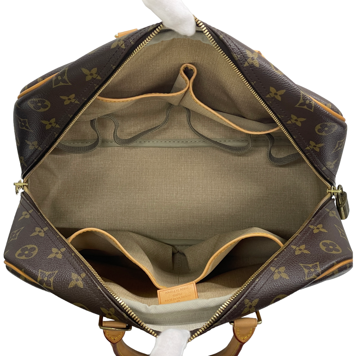 LOUIS VUITTON ルイヴィトン モノグラム ドーヴィル M47270 ハンドバッグ ボストンバッグ レディース 中古