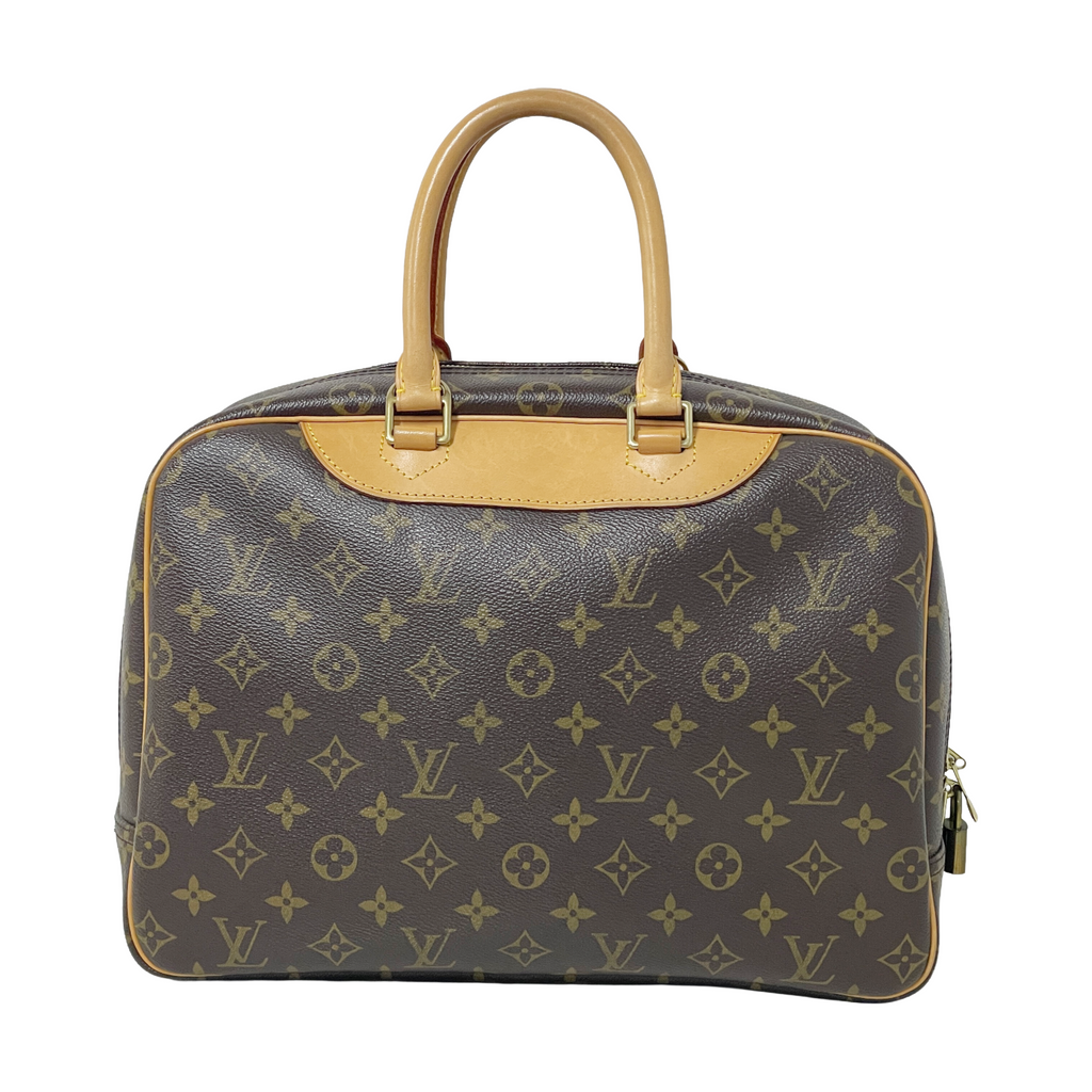 LOUIS VUITTON ルイヴィトン モノグラム ドーヴィル M47270 ハンドバッグ ボストンバッグ レディース 中古