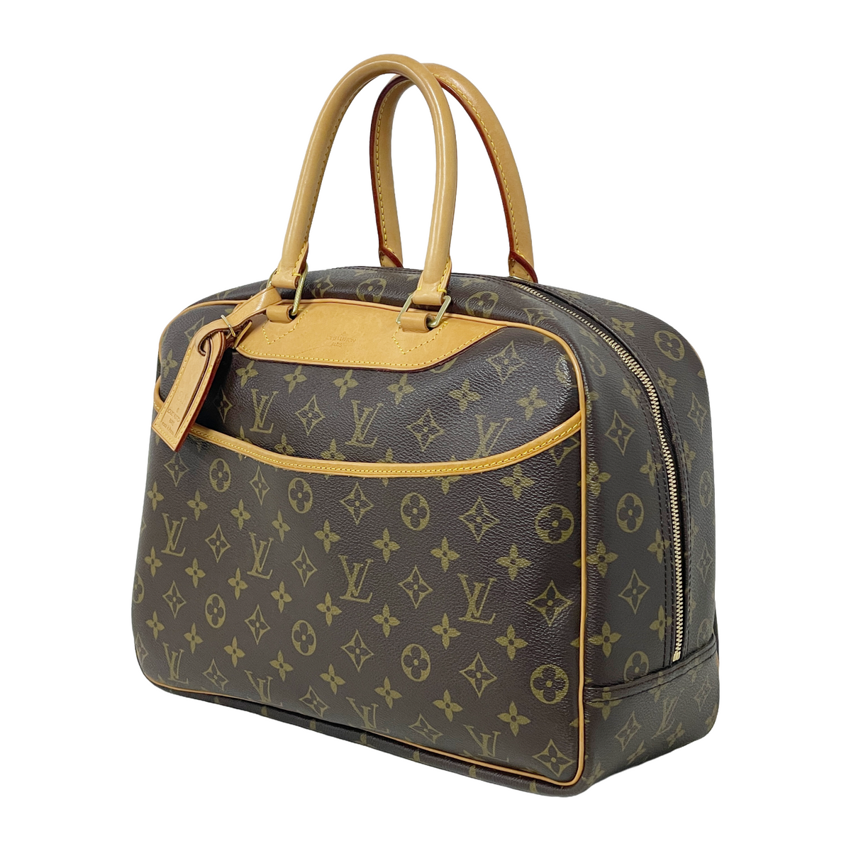 LOUIS VUITTON ルイヴィトン モノグラム ドーヴィル M47270 ハンドバッグ ボストンバッグ レディース 中古