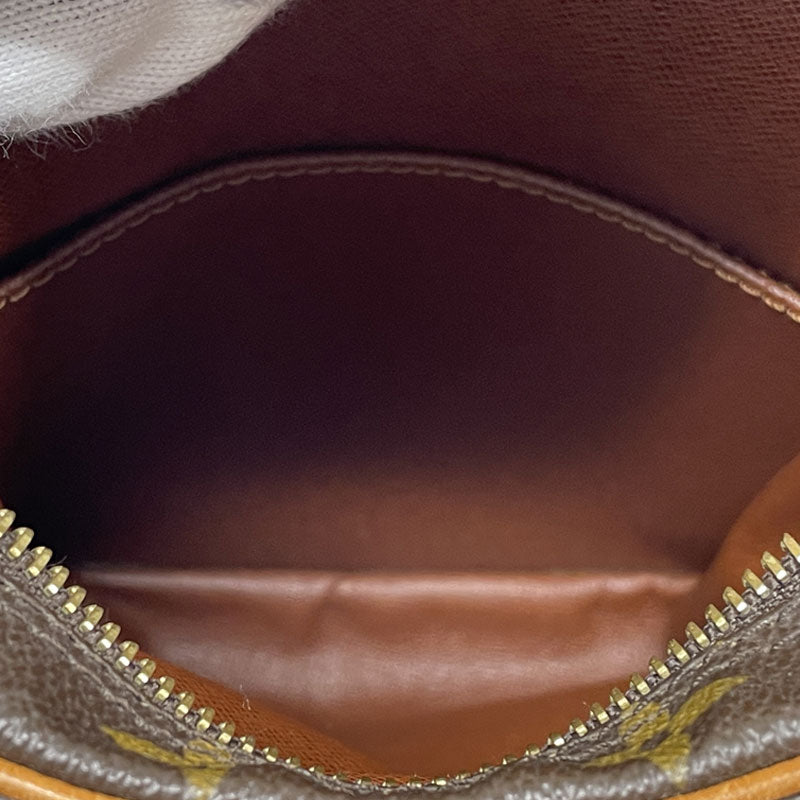 LOUIS VUITTON ルイヴィトン モノグラム ダヌーブ ショルダーバッグ 斜め掛け M45266 ブラウン ユニセックス 中古