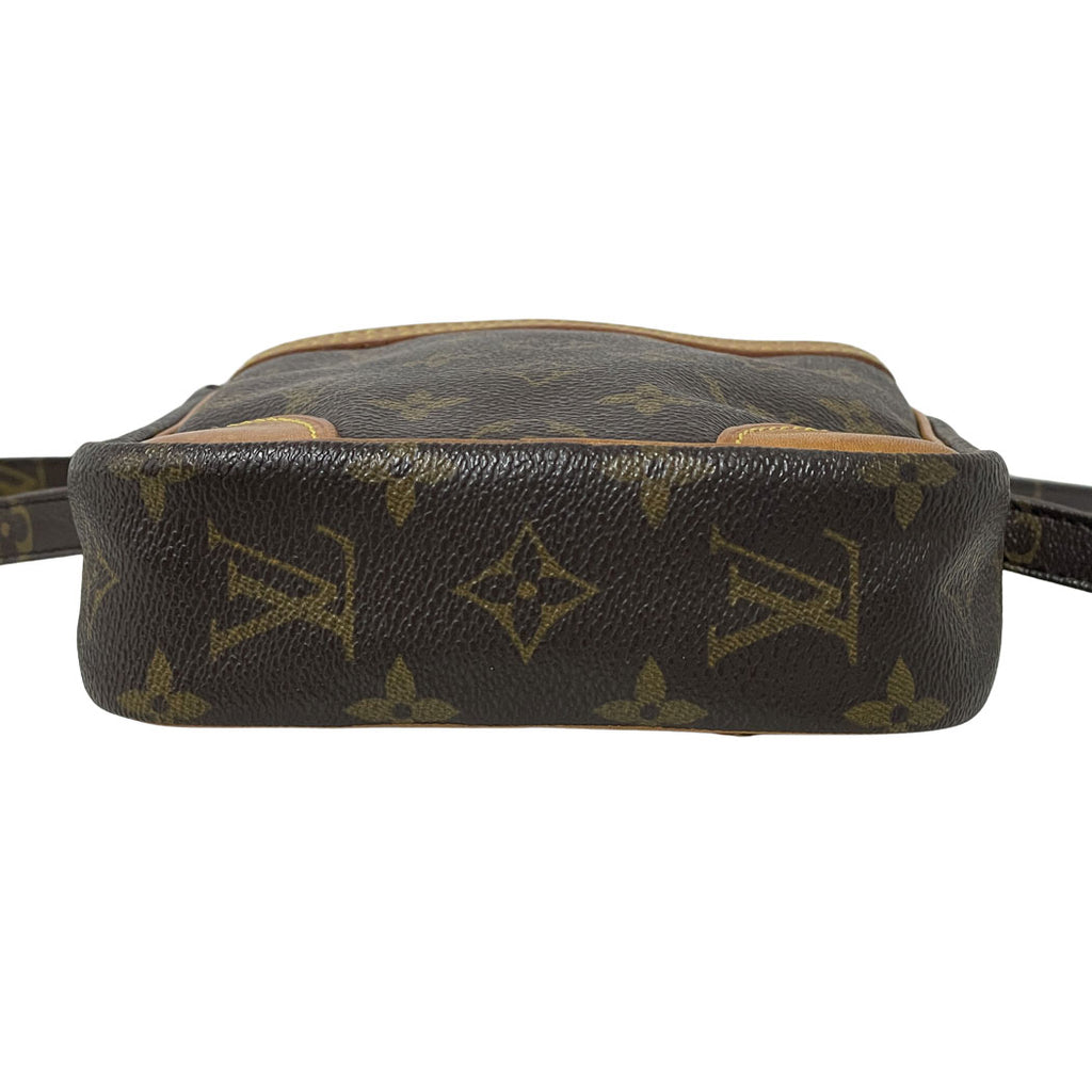 LOUIS VUITTON ルイヴィトン モノグラム ダヌーブ ショルダーバッグ 斜め掛け M45266 ブラウン ユニセックス 中古