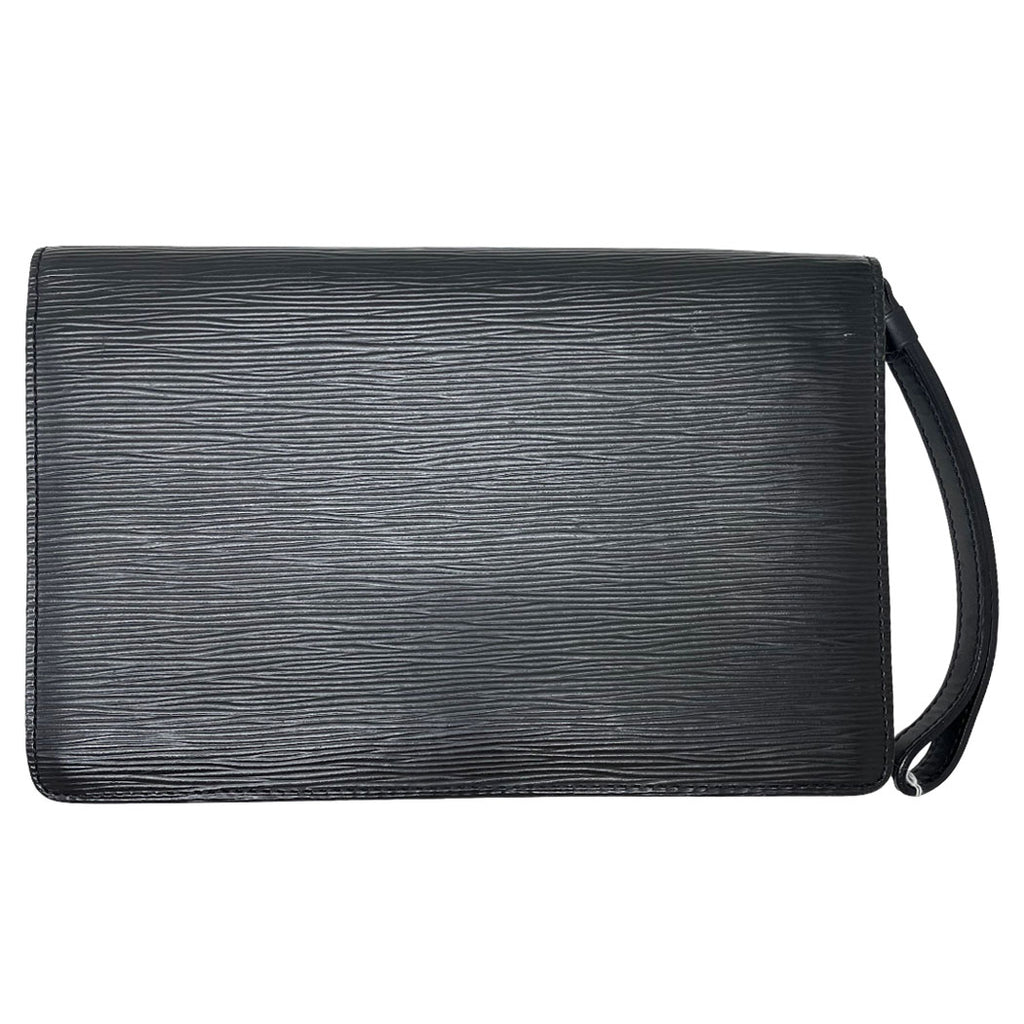 LOUIS VUITTON ルイヴィトン エピ ポシェット セリエ ドラゴンヌ セカンドバッグ M52612 ブラック 中古