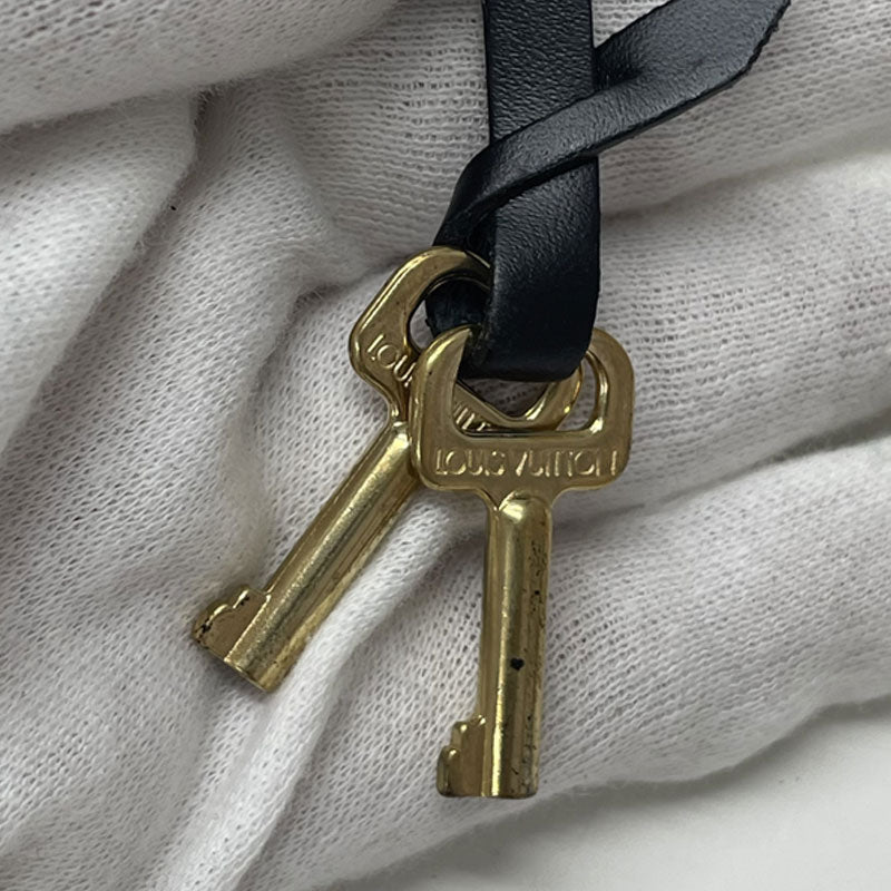 LOUIS VUITTON ルイヴィトン エピ ポシェット セリエ ドラゴンヌ セカンドバッグ M52612 ブラック 中古