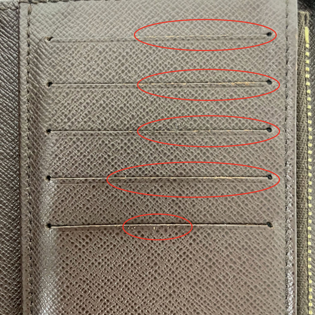 LOUIS VUITTON ルイヴィトン ダミエ ジッピー コンパクト ウォレット ラウンドファスナー財布 N60028 中古