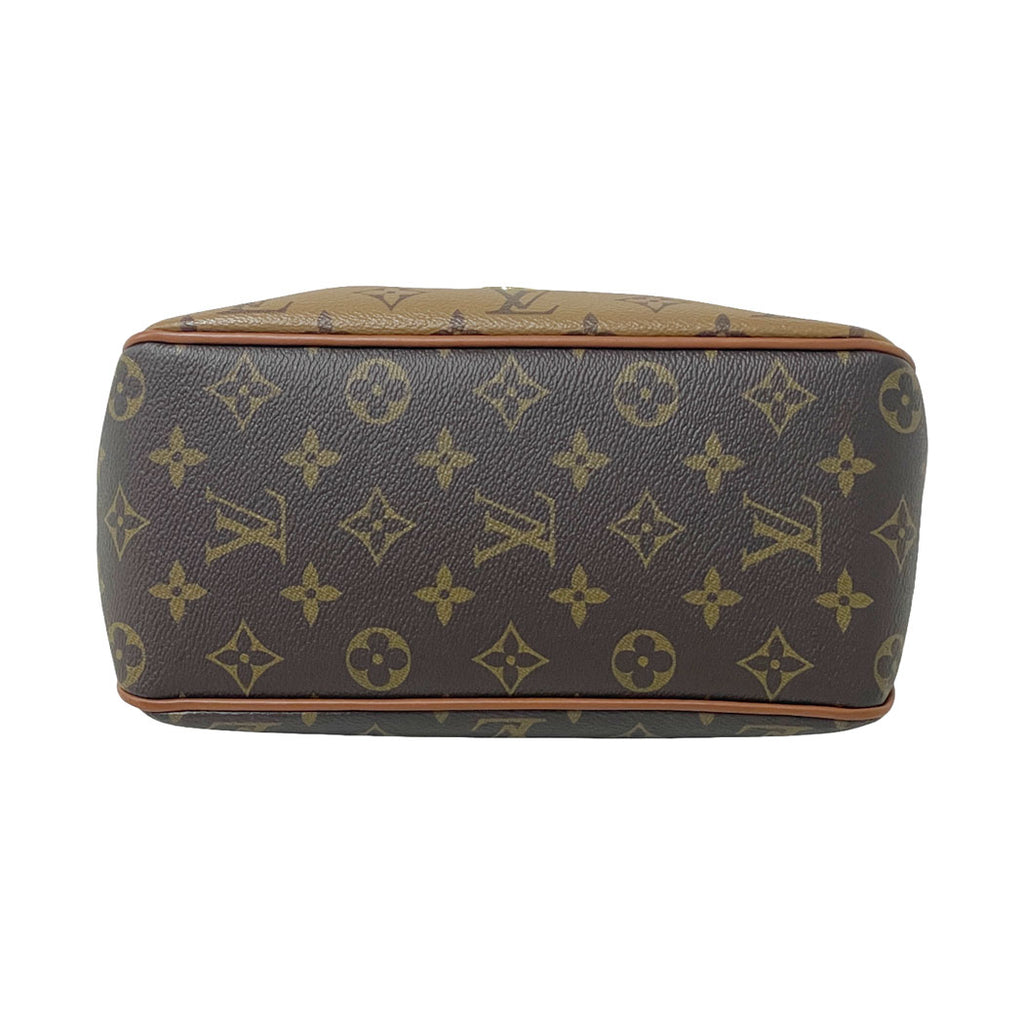 LOUIS VUITTON ルイヴィトン モノグラム・リバース ホーボー ドーフィーヌPM ショルダーバッグ M45194 レディース 中古