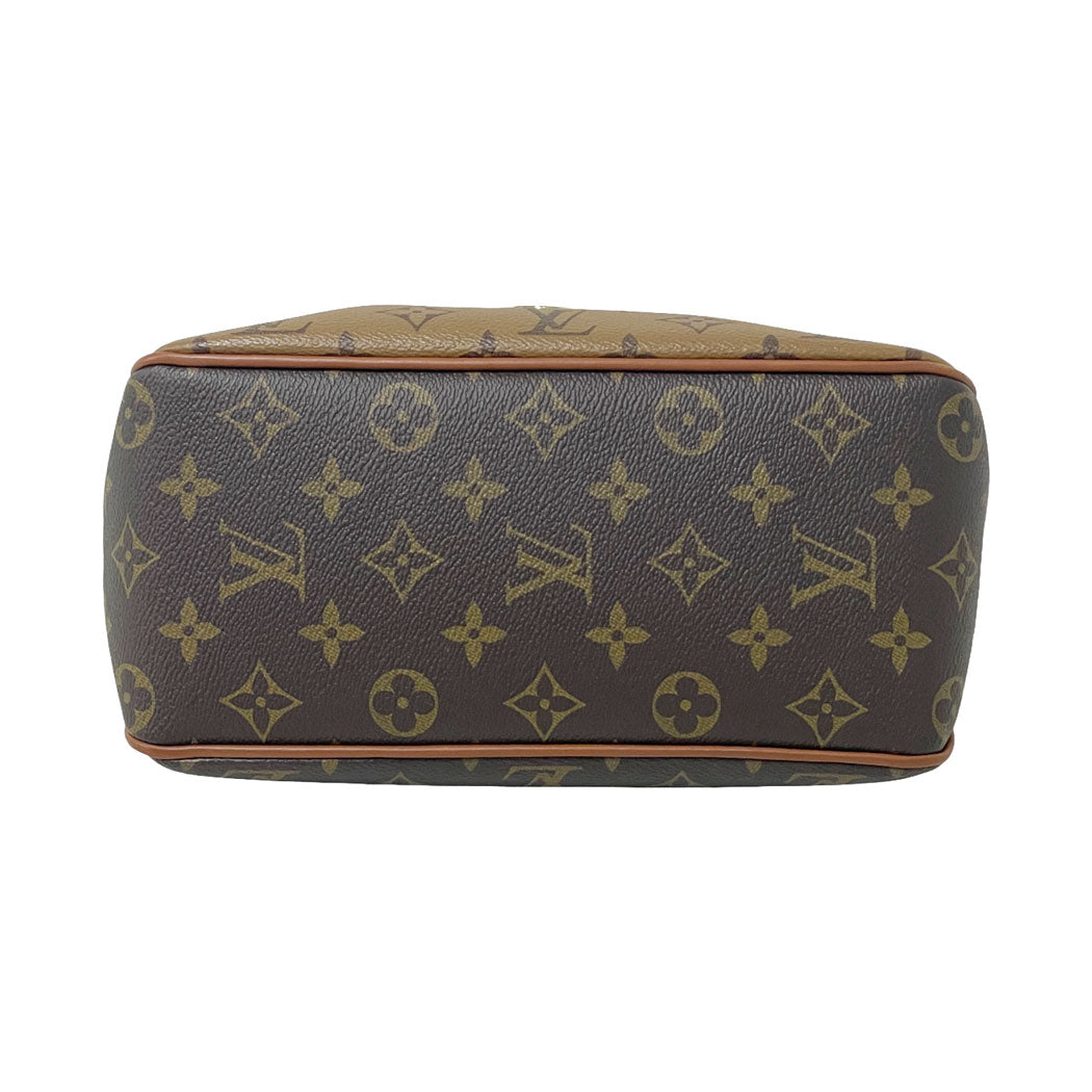 LOUIS VUITTON ルイヴィトン モノグラム・リバース ホーボー ドーフィーヌPM ショルダーバッグ M45194 レディース 中古
