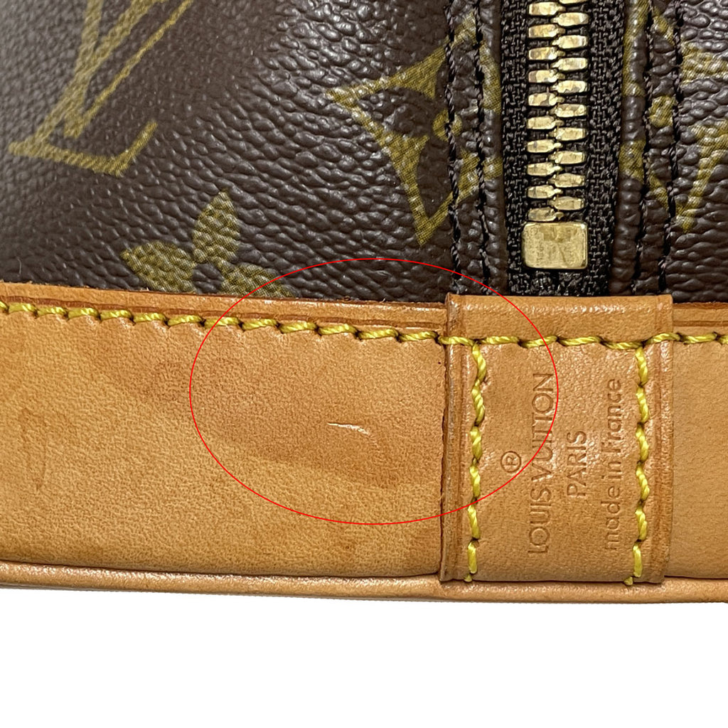 LOUIS VUITTON ルイヴィトン モノグラム アルマ M51130 ハンドバッグ レディース 中古