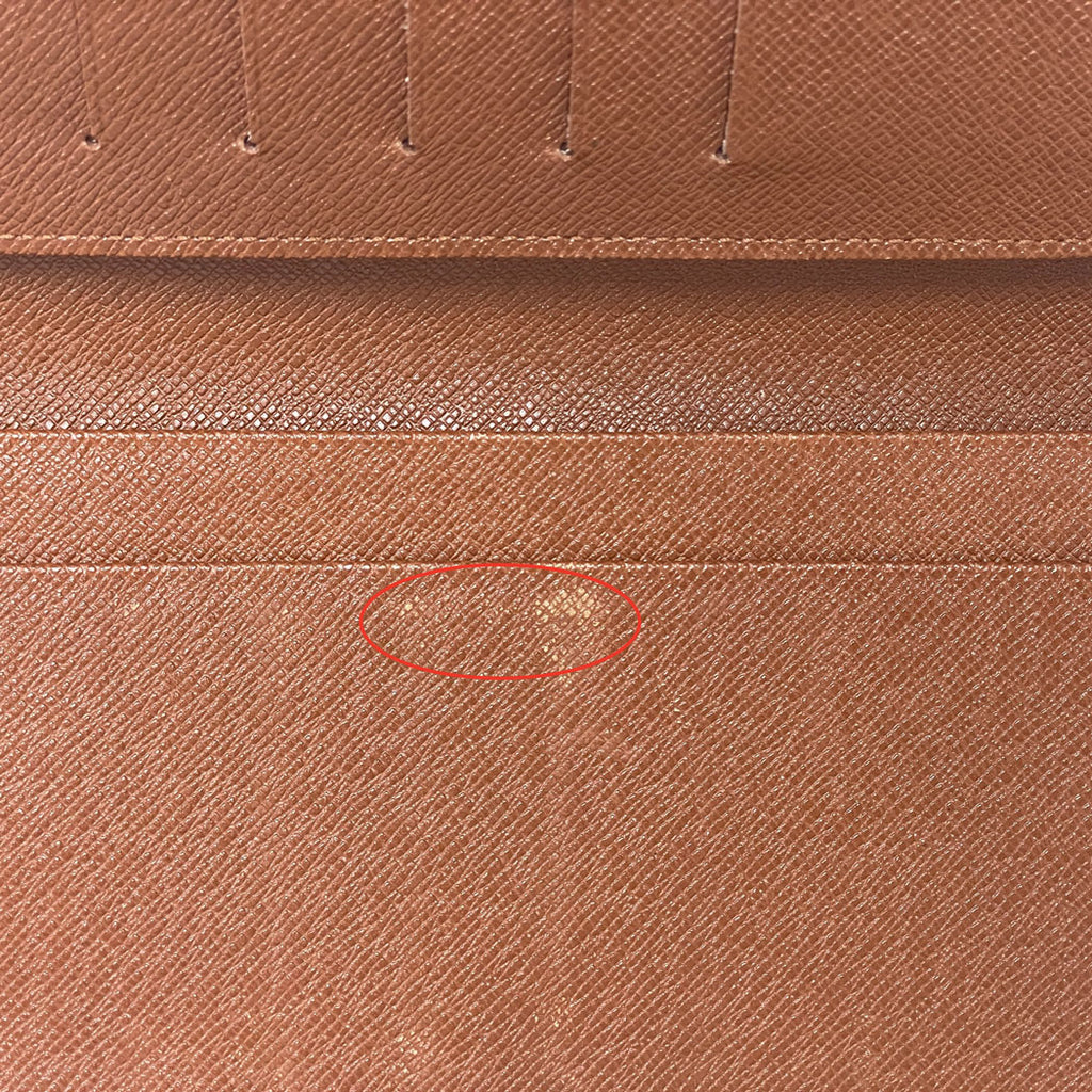 LOUIS VUITTON ルイヴィトン モノグラム ポルト・カルト・クレディ M60825 二つ折り長財布 札入れ カードケース ユニセックス 中古