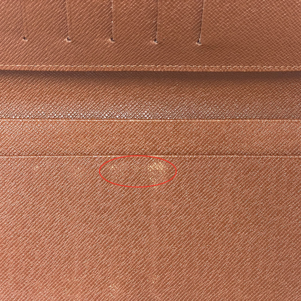 LOUIS VUITTON ルイヴィトン モノグラム ポルト・カルト・クレディ M60825 二つ折り長財布 札入れ カードケース ユニセックス 中古