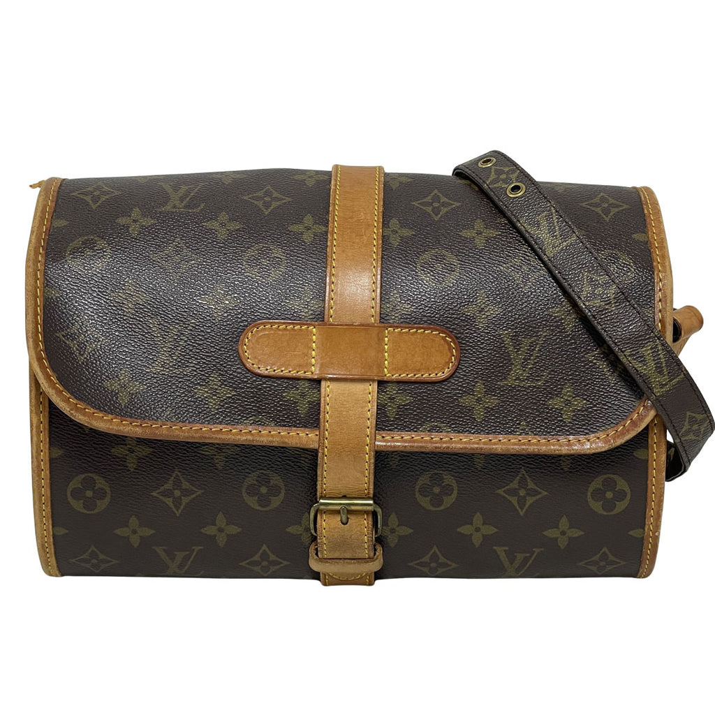 LOUIS VUITTON ルイヴィトン モノグラム マルヌ M51369 ショルダーバッグ 斜め掛け レディース ブラウン 中古
