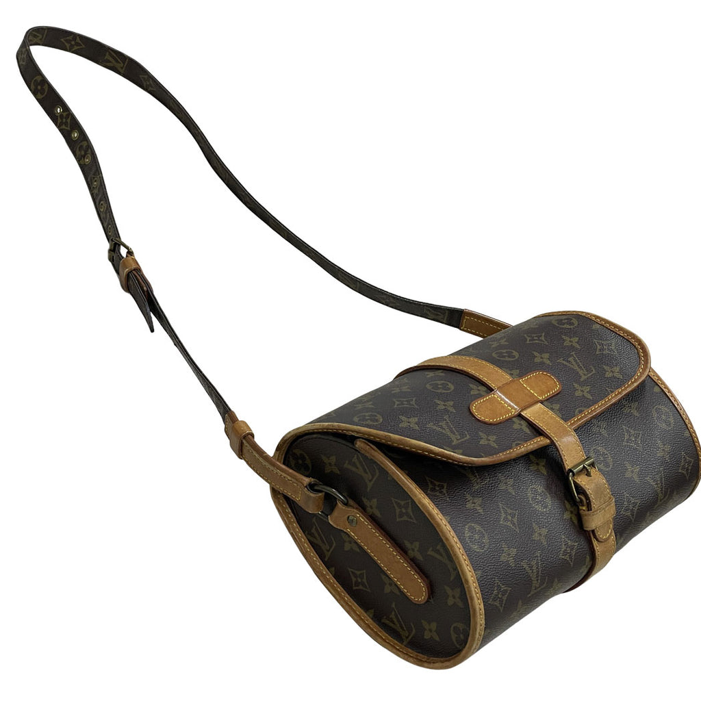 LOUIS VUITTON ルイヴィトン モノグラム マルヌ M51369 ショルダーバッグ 斜め掛け レディース ブラウン 中古