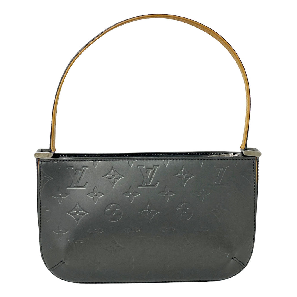 LOUIS VUITTON ルイヴィトン モノグラム・マット ファウラー M55145 ブラック ワンショルダーバッグ ハンドバッグ レディース 中古