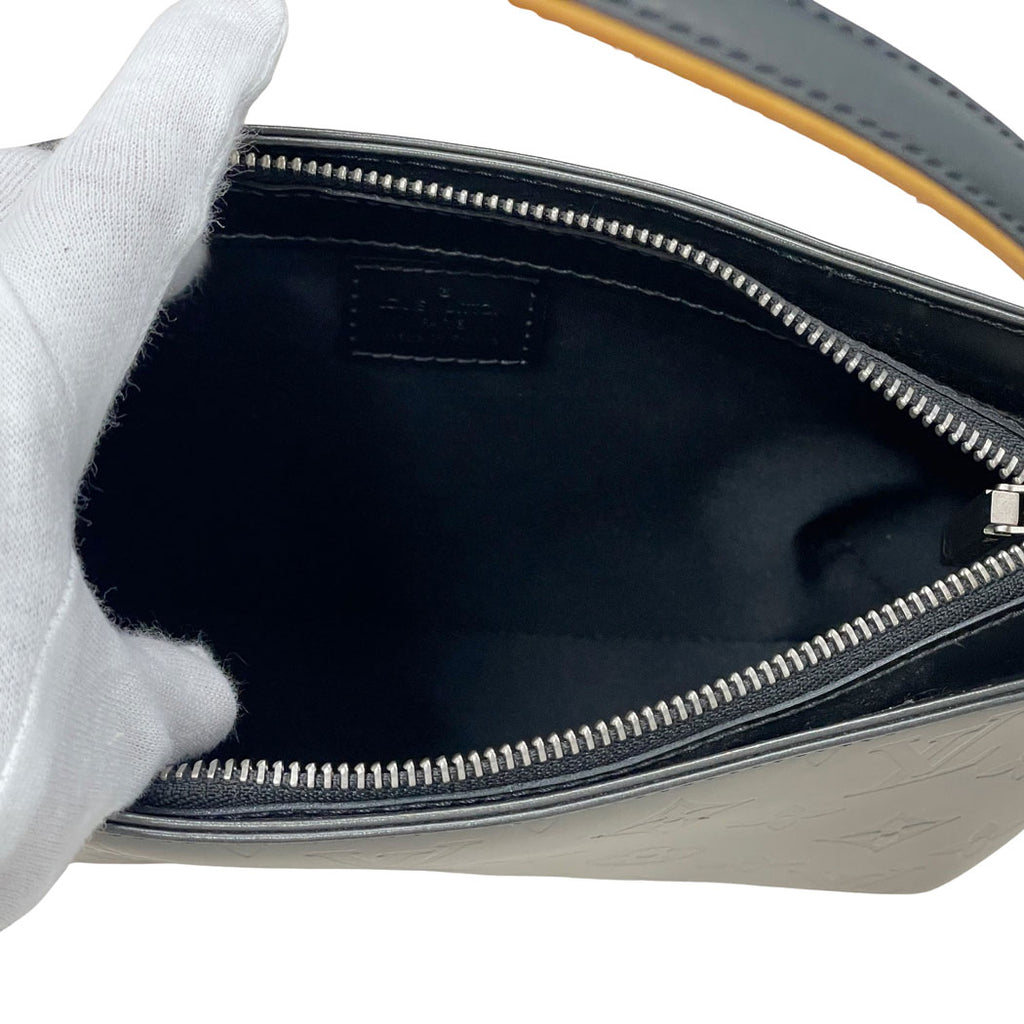 LOUIS VUITTON ルイヴィトン モノグラム・マット ファウラー M55145 ブラック ワンショルダーバッグ ハンドバッグ レディース 中古
