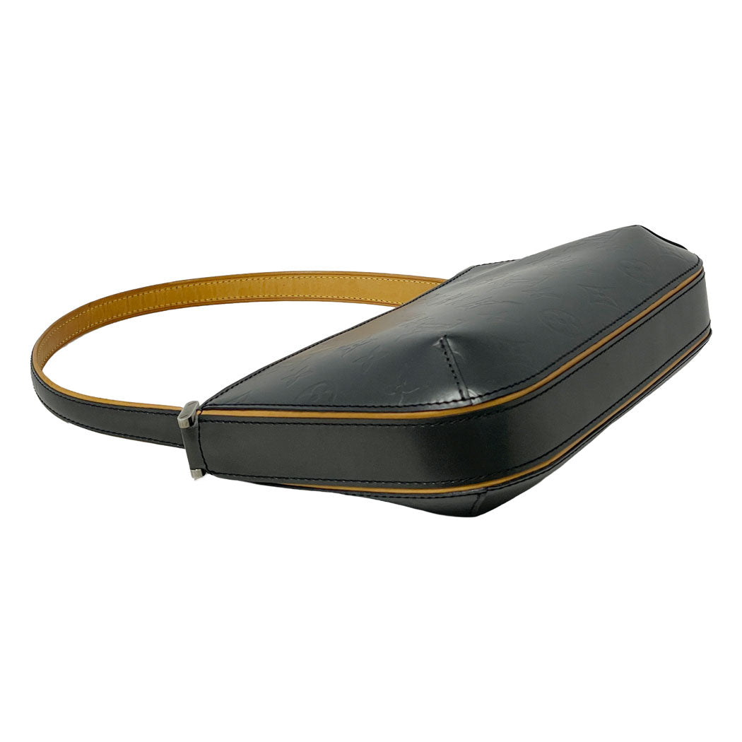 LOUIS VUITTON ルイヴィトン モノグラム・マット ファウラー M55145 ブラック ワンショルダーバッグ ハンドバッグ レディース 中古