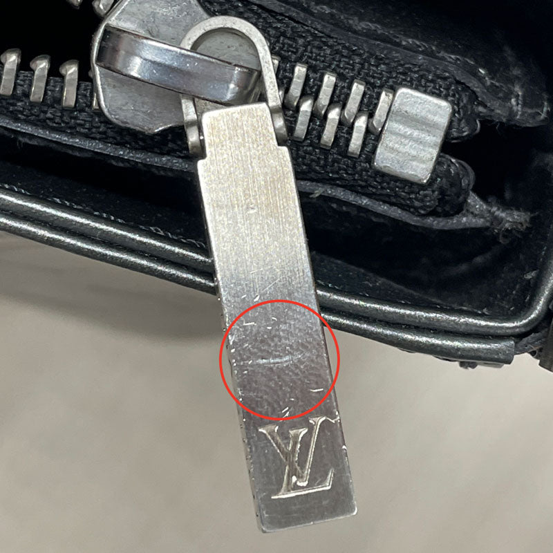 LOUIS VUITTON ルイヴィトン モノグラム・マット ファウラー M55145 ブラック ワンショルダーバッグ ハンドバッグ レディース 中古