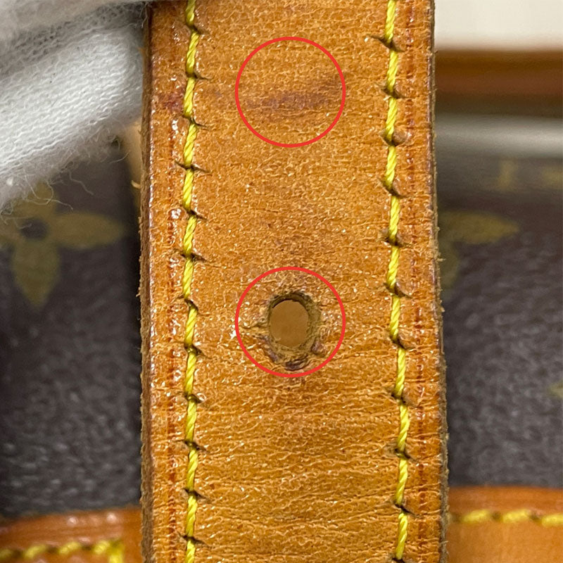 LOUIS VUITTON ルイヴィトン モノグラム ソミュール30 M42256 ショルダーバッグ 斜め掛け ブラウン ユニセックス 中古