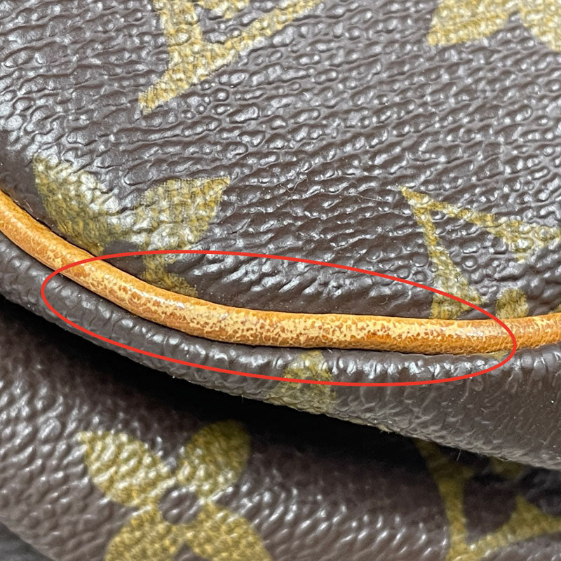 LOUIS VUITTON ルイヴィトン モノグラム ソミュール30 M42256 ショルダーバッグ 斜め掛け ブラウン ユニセックス 中古