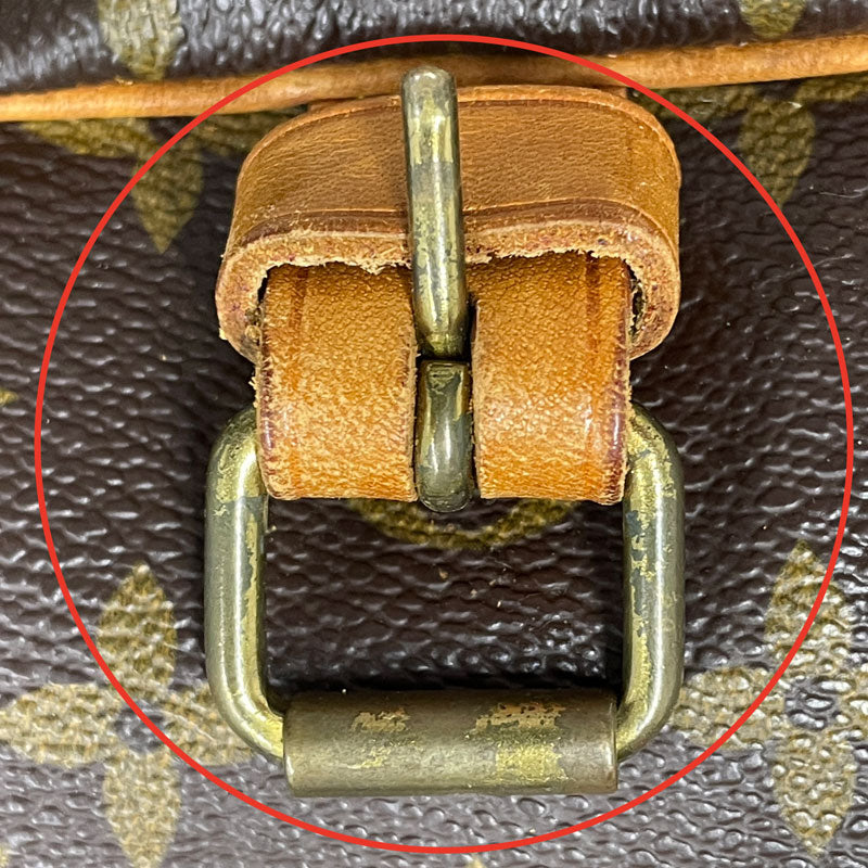 LOUIS VUITTON ルイヴィトン モノグラム ソミュール30 M42256 ショルダーバッグ 斜め掛け ブラウン ユニセックス 中古