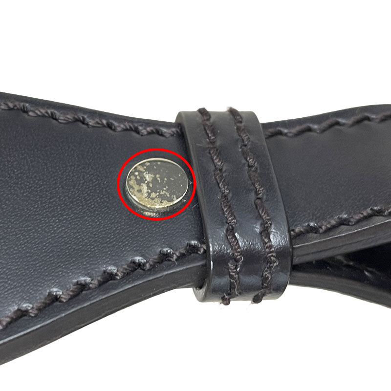 GUCCI グッチ GGキャンバス ショルダーバッグ 190628 ブラック キャンバス×レザー 斜め掛け ユニセックス 中古