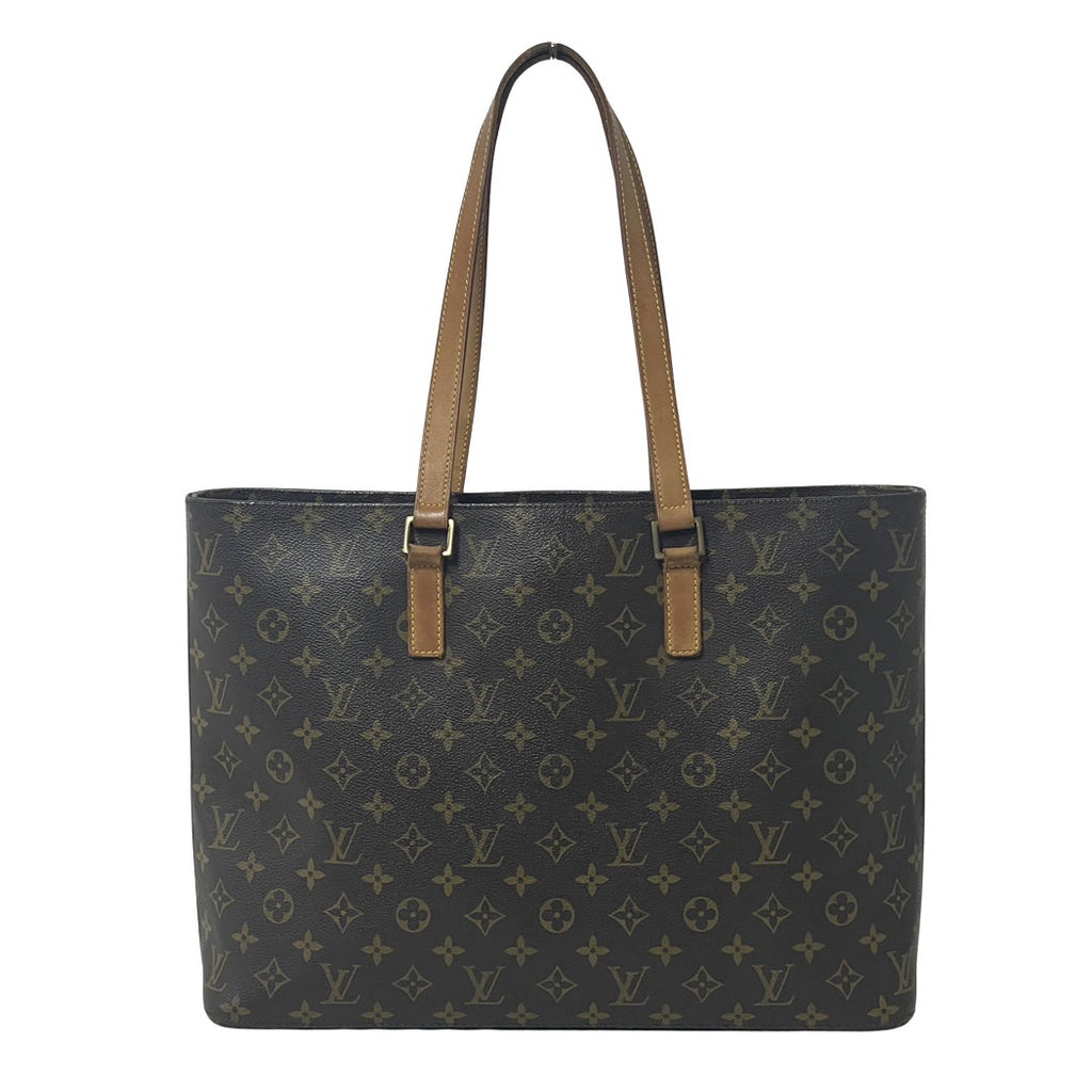 LOUIS VUITTON ルイヴィトン モノグラム ルコ M51155 ショルダートートバッグ ブラウン レディース 中古