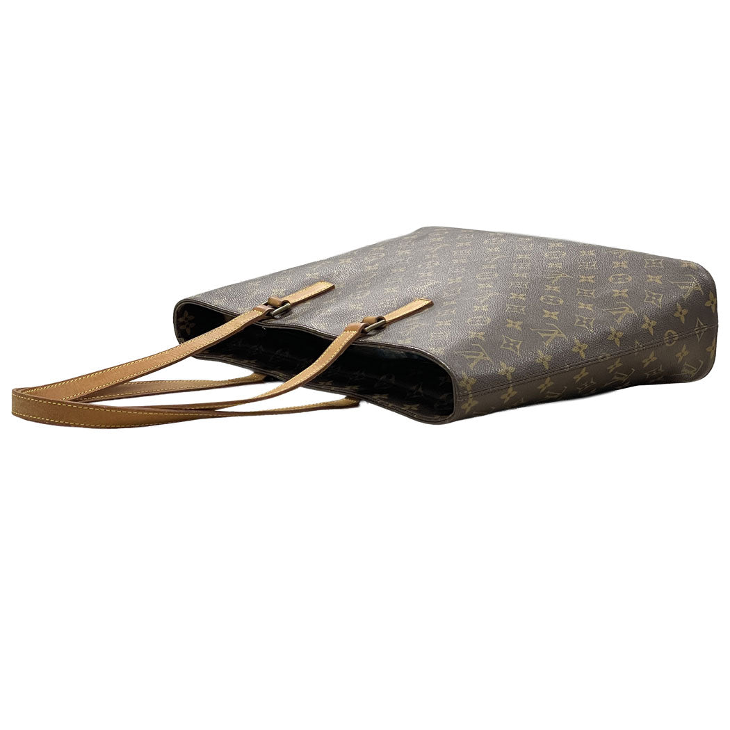 LOUIS VUITTON ルイヴィトン モノグラム ルコ M51155 ショルダートートバッグ ブラウン レディース 中古